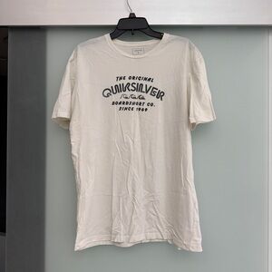Quiksilver Men's White T-Shirt
